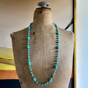 NWT J. Crew Long Rhinestone Multi Bead Necklace